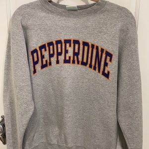 Pepperdine Crewneck; New with tags
